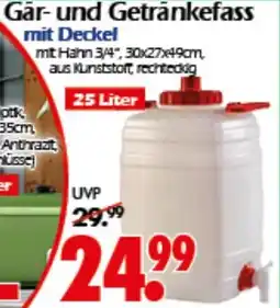 Wreesmann Gar- und Getränkefass mit Deckel Angebot