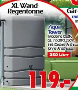Wreesmann XL-Wand- Regentonne Aqua Tower Angebot