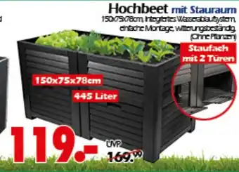 Wreesmann Hochbeet mit Stauraum Angebot