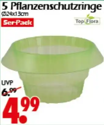 Wreesmann 5 Pflanzenschutzringe Top Flora Angebot