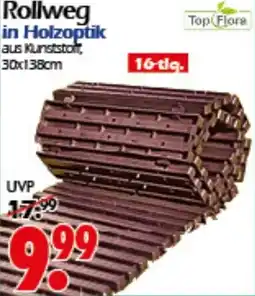 Wreesmann Top Flora Rollweg in Holzoptik Angebot
