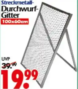 Wreesmann Streckmetall- Durchwurf- Gitter Angebot