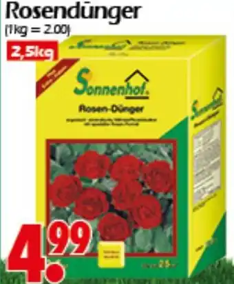 Wreesmann Sonnenhof Rosendunger Angebot