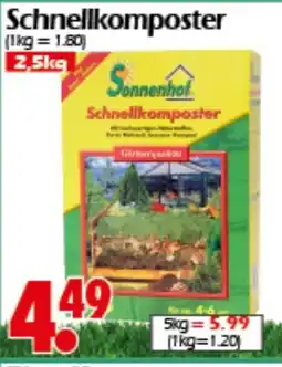 Wreesmann Schnellkomposter Sonnenhof Angebot