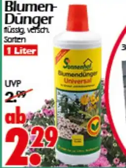 Wreesmann Blumen- Dünger Angebot