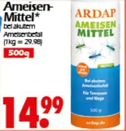 Wreesmann Ameisen Mittel ARDAP Angebot