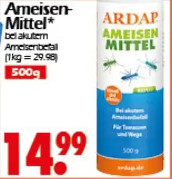 Wreesmann Ameisen Mittel ARDAP Angebot