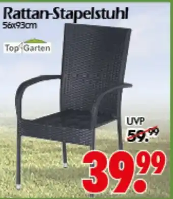 Wreesmann Rattan-Stapelstuhl Top Garten Angebot