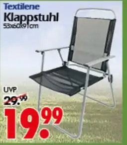 Wreesmann Textilene Klappstuh Angebot