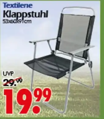 Wreesmann Textilene Klappstuh Angebot