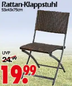 Wreesmann Rattan-Klappstuhl Angebot