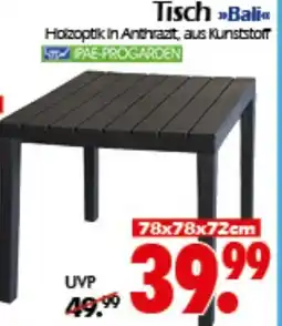 Wreesmann Tisch Bali Angebot