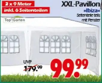 Wreesmann XXL-Pavillon Ibiza Top Garten Angebot