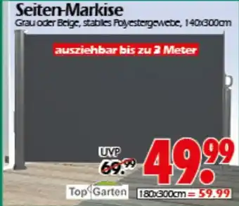 Wreesmann Seiten-Markise Top Garten Angebot
