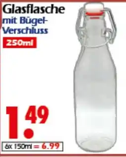 Wreesmann Glasflasche mit Bügel- Verschluss Angebot