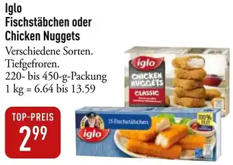 Galeria Markthalle Iglo Fischstäbchen oder Chicken Nuggets Angebot