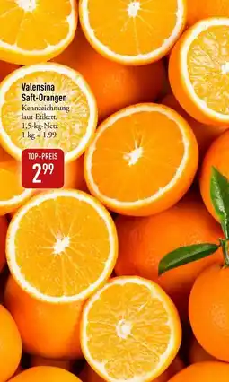 Galeria Markthalle Valensina Saft-Orangen Angebot