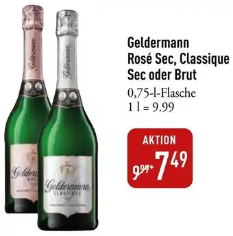Galeria Markthalle Geldermann Rosé Sec, Classique Sec oder Brut Angebot