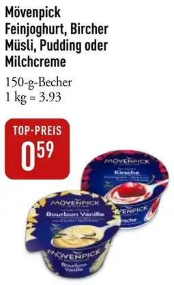 Galeria Markthalle Mövenpick Feinjoghurt, Bircher Müsli, Pudding oder Milchcreme Angebot
