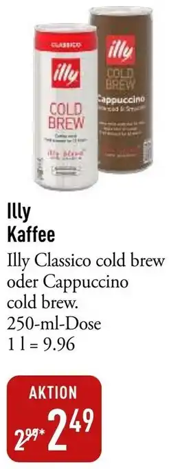 Galeria Markthalle Illy Kaffee Angebot
