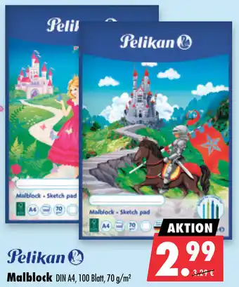 Mäc Geiz Pelikan Malblock Angebot