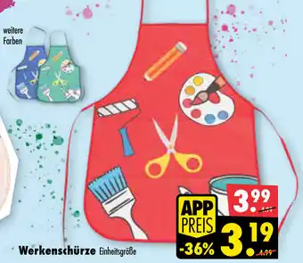 Mäc Geiz Werkenschürze Angebot