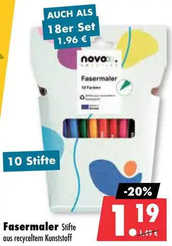 Mäc Geiz Novooo Fasermaler Angebot
