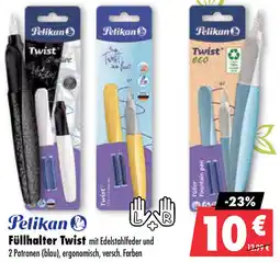 Mäc Geiz Pelikan Füllhalter Twist Angebot