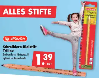 Mäc Geiz Herlitz Schreiblern-Bleistift Trilino Angebot