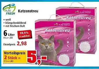 Thomas Philipps Pure Fresh Katzenstreu Angebot