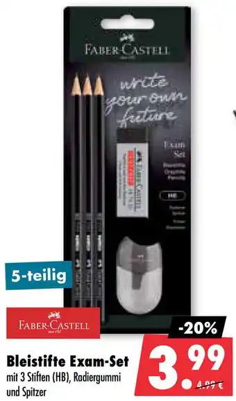 Mäc Geiz FABER-CASTELL Bleistifte Exam-Set Angebot
