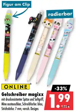 Mäc Geiz ONLINE Gelschreiber magixx Angebot
