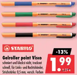 Mäc Geiz STABILO Gelroller point Visco Angebot