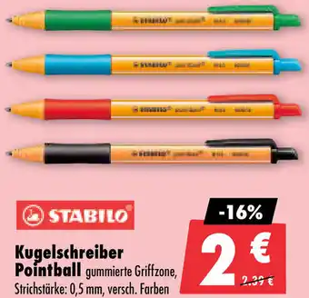 Mäc Geiz STABILO Kugelschreiber Pointball Angebot