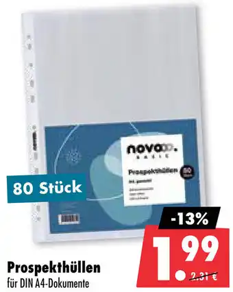 Mäc Geiz Novooo Prospekthüllen Angebot