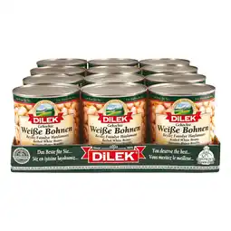 Netto Marken-Discount Dilek Weiße Bohnen 480 g Abtropfgewicht, 12er Pack Angebot