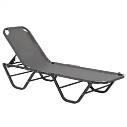 Netto Marken-Discount Outsunny Sonnenliege Aluminium, Texteline Angebot