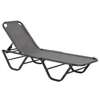 Netto Marken-Discount Outsunny Sonnenliege Aluminium, Texteline Angebot