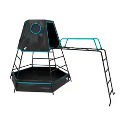 Netto Marken-Discount TP Toys Klettergerüst Spielturm Explorer schwarz Angebot