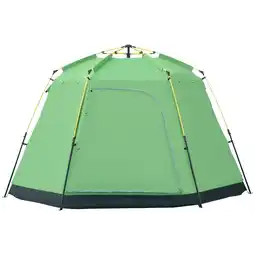 Netto Marken-Discount Outsunny Campingzelt Stahl, Polyester, Oxford, Glasfaser Angebot