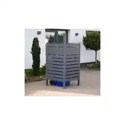 Netto Marken-Discount Westmann Metall Mülltonnenverkleidung Planum anthrazit 150cm - versch. Ausführungen Angebot