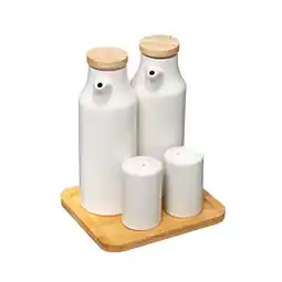 Netto Marken-Discount Öl-/Essig-Set in Ceramics + Salt and Pepper Parks Angebot