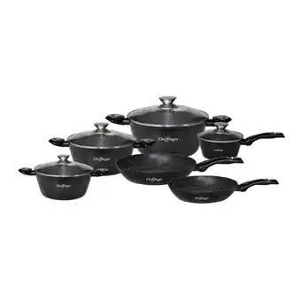 Netto Marken-Discount Set bestehend aus 10 Teilen - Töpfe, Bratpfannen und Kochtopf Angebot