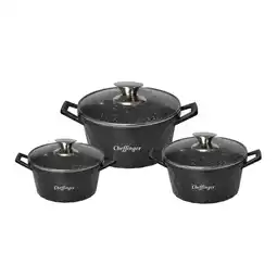 Netto Marken-Discount Set mit Töpfen - Aluminium und Glas - 6-teilig Angebot