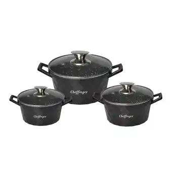 Netto Marken-Discount Set mit Töpfen - Aluminium und Glas - 6-teilig Angebot