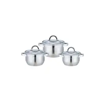 Netto Marken-Discount 6-teiliges Pfannenset aus Edelstahl Angebot