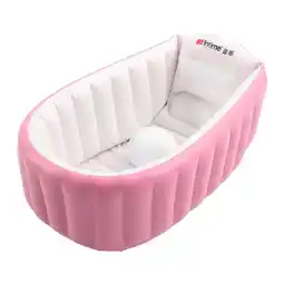 Netto Marken-Discount Aufblasbare Badewanne für Babys - Rosa Angebot