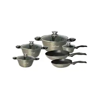 Netto Marken-Discount Töpfe, Bratpfannen, Kochtopf - Silber - 10 Teile Angebot