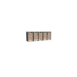 Netto Marken-Discount Westmann Mülltonnenbox Lacina 5x 240 L Holzoptik 80x332x116cm Angebot