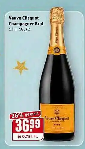 REWE Veuve Clicquot Champagner Brut Angebot
